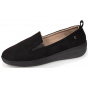 Women's EVERYWEAR™ Sole Moccasin Slippers Black - Isotoner