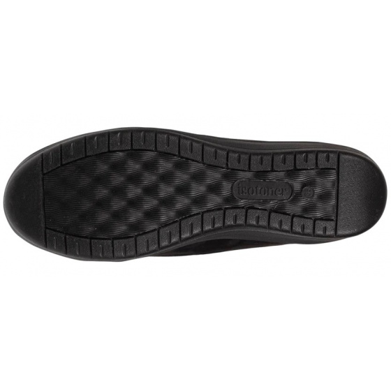 Chaussons Mocassins Femme Semelle EVERYWEAR™ Noir - Isotoner