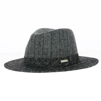 Traveler Mans Wool Hat Black - Seeberger Reference: 19042 | Traclet Hat Shop
