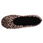 Women's Ballerina Slippers with Giraffe Bow - Isotoner