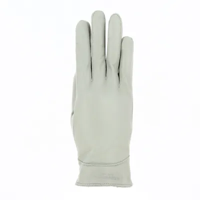 Women's Mouse Grey Sheepskin Leather Gloves - Seeberger Reference: 19057 | Chapellerie Traclet