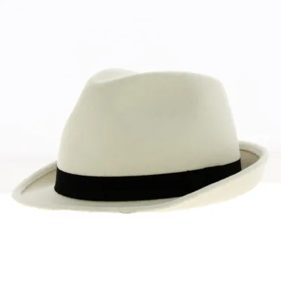 White Trilby Hat - Traclet Reference: 4510 | Traclet Hat Shop