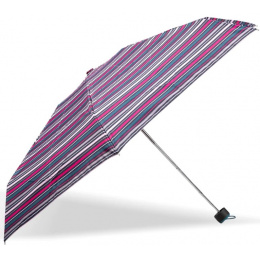 Parapluie Mini Slim Rayure X-TRA SEC - Isotoner