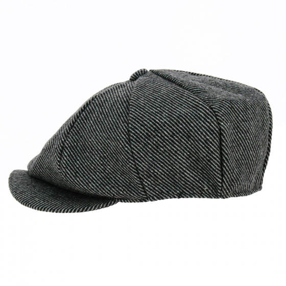 Grey Striped Hatteras Cap - Traclet