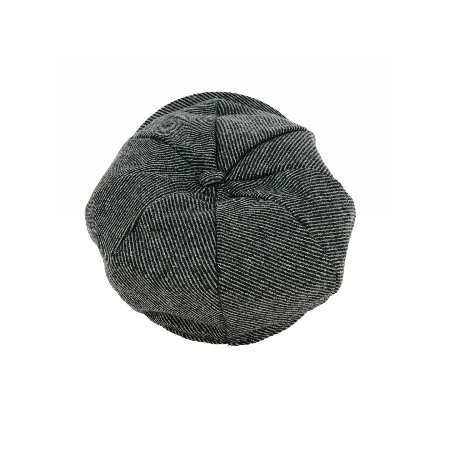 Casquette Hatteras Rayures Gris - Traclet Reference : 19073 | Chapellerie Traclet