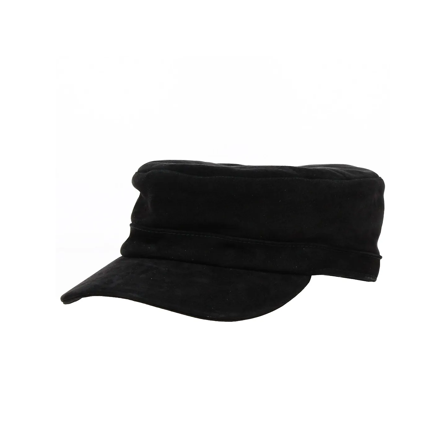 Casquette Cubaine Cuir Noir - City Sport Référence : 16527