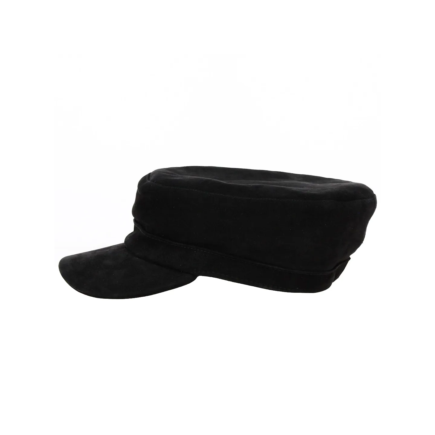 Casquette Cubaine Cuir Noir - City Sport Référence : 16527