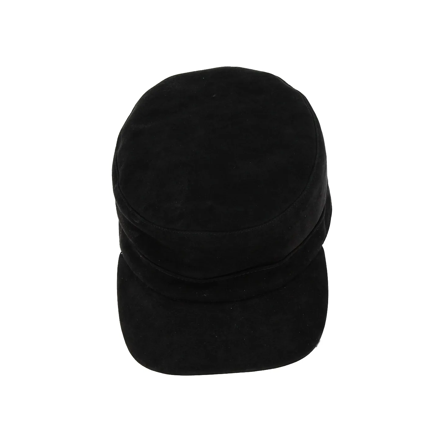 Black Leather Cuban Cap - City Sport Reference: 16527