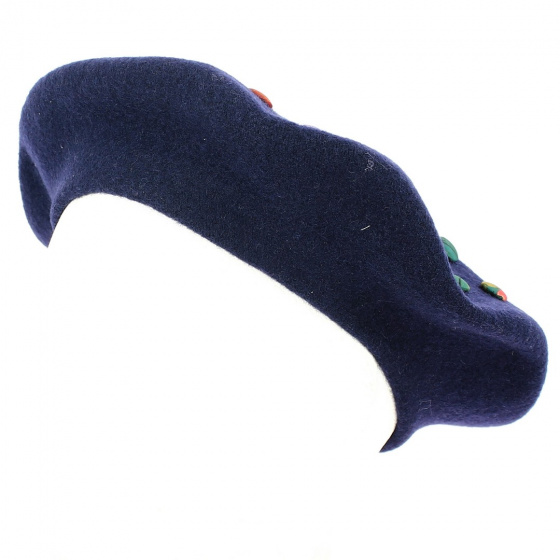 Basque Beret Music Creation Treble Clef Wool - Traclet Basque Beret Music Creation Treble Clef Wool - Traclet