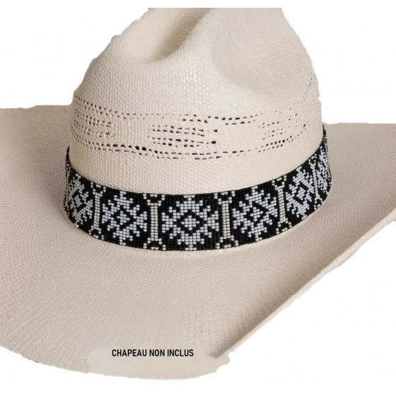 Black and white hat trim - American Hat Makers