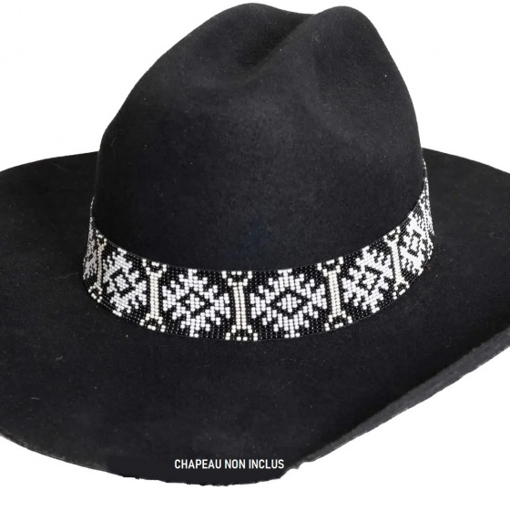 Black and white hat trim - American Hat Makers