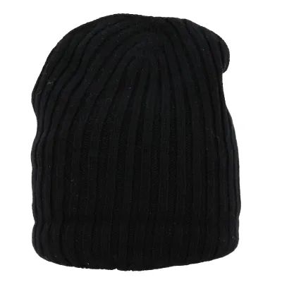 Black Long Beanie - Traclet Reference: 2899 | Traclet Hat Shop