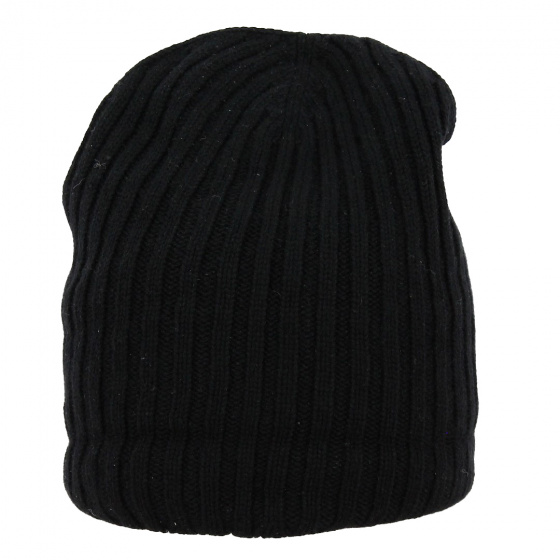 Black Long Beanie - Traclet