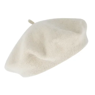 Natural Wool Beret - Traclet Reference: 19091 | Traclet Hat Shop