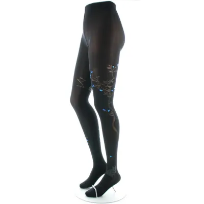 Collants 40D Arbre et Oiseaux - Berthe