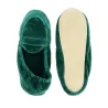 Ballerines Enfant Velours - Isotoner Reference : 19094 | Chapellerie Traclet