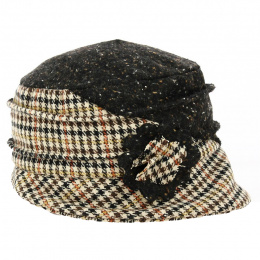 Brown Wool Lucie Toque - Traclet