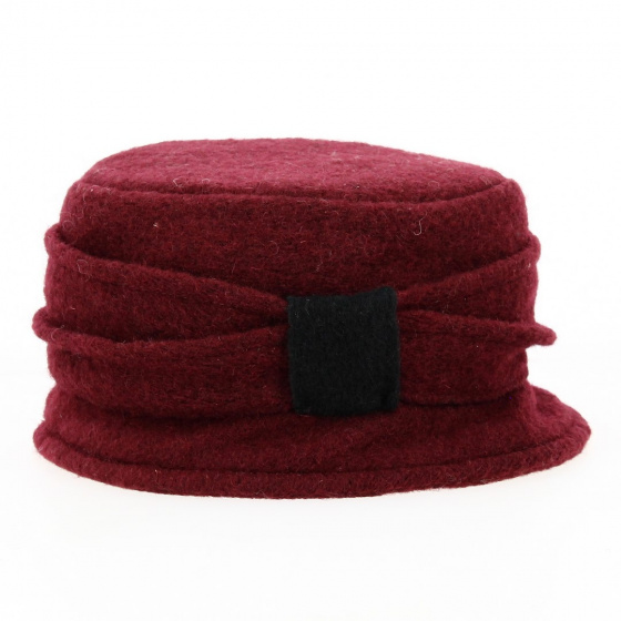 Toque Justine Laine Bordeaux - Traclet