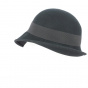 Cloche hat Eyes Laine Noir - Traclet