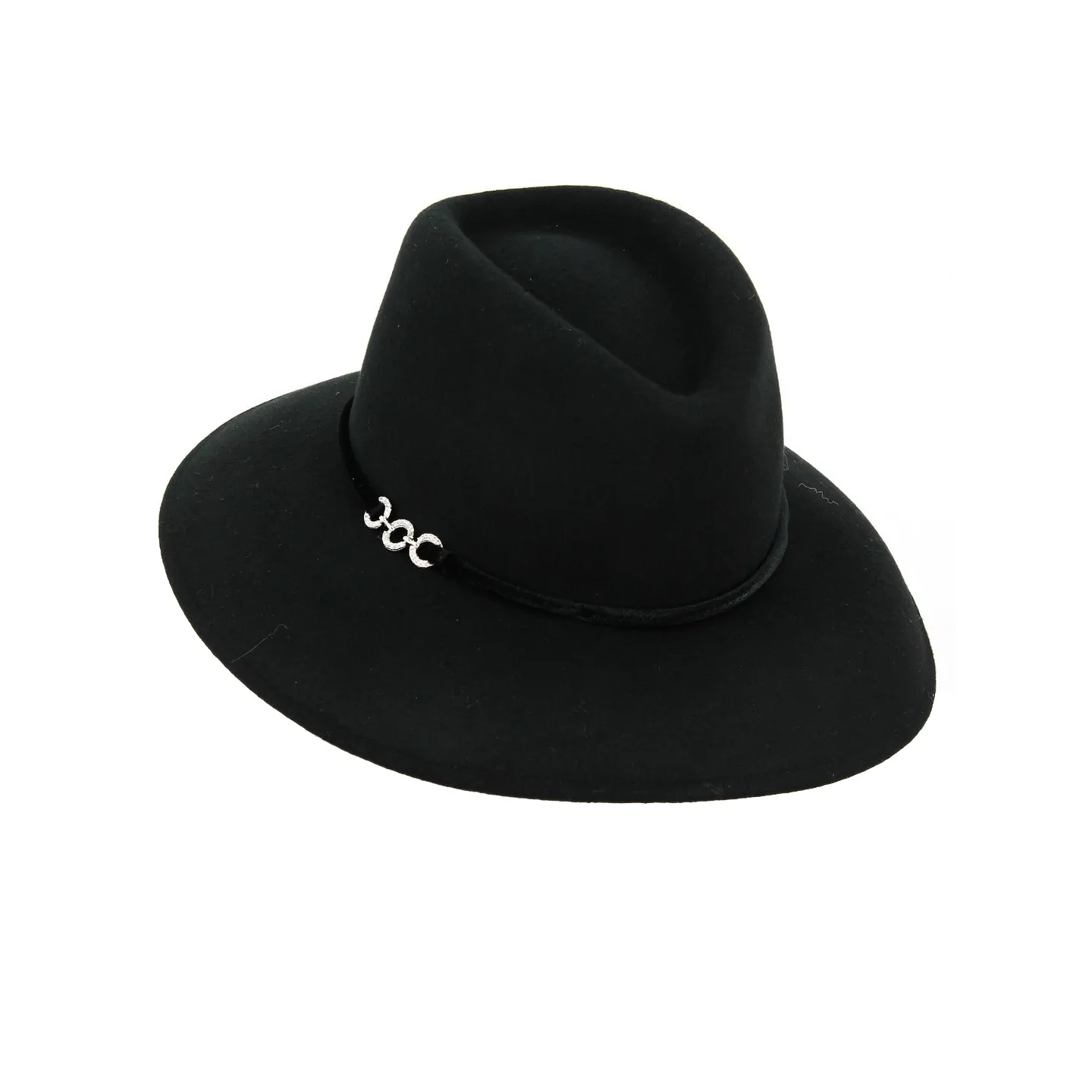 Chapeau Traveller Bénédicte Laine Noir - Traclet Reference : 19106 | Chapellerie Traclet