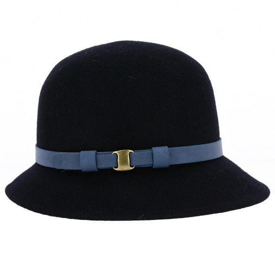Chapeau cloche Martine Laine Noir - Traclet