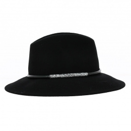 Chapeau Traveller Strassie Noir - Traclet