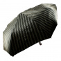 Men's Automatic Compact Folding Umbrella with straight wooden handle - Piganiol