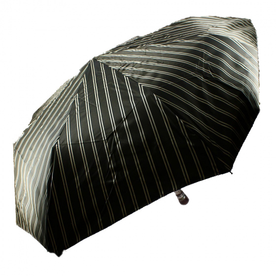 Mini-Parapluie Pliant Homme automatique poignée bois droite - Piganiol