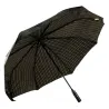 Men's Mini Folding Umbrella automatic straight wooden handle - Piganiol Reference: 14983