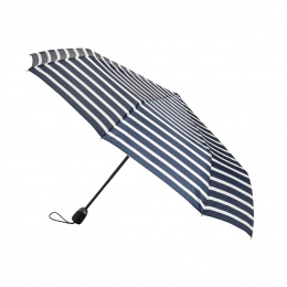 Women's Folding Sailor Stripe Umbrella - Piganiol