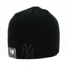 Black NY Yankees Acrylic Beanie - 47 Brand