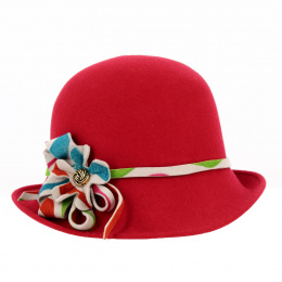 Fancy Flower Cloche Hat - Traclet
