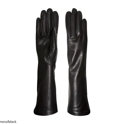 Gant cuir Femme Doublé soie Noir - Caridel Référence : 17476 | Chapellerie Traclet