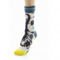 fancy sock lady cotton berthe with big feet