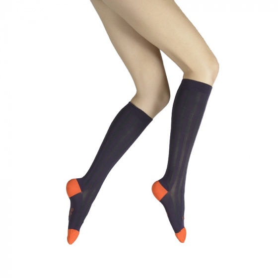 Silk Knee-High Socks - Berthe Silk Knee-High Socks - Berthe