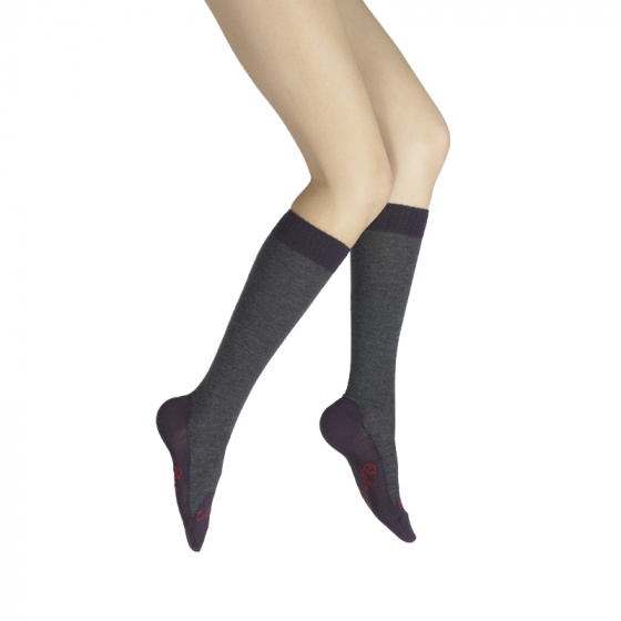 Cashmere Knee-High Socks - Berthe