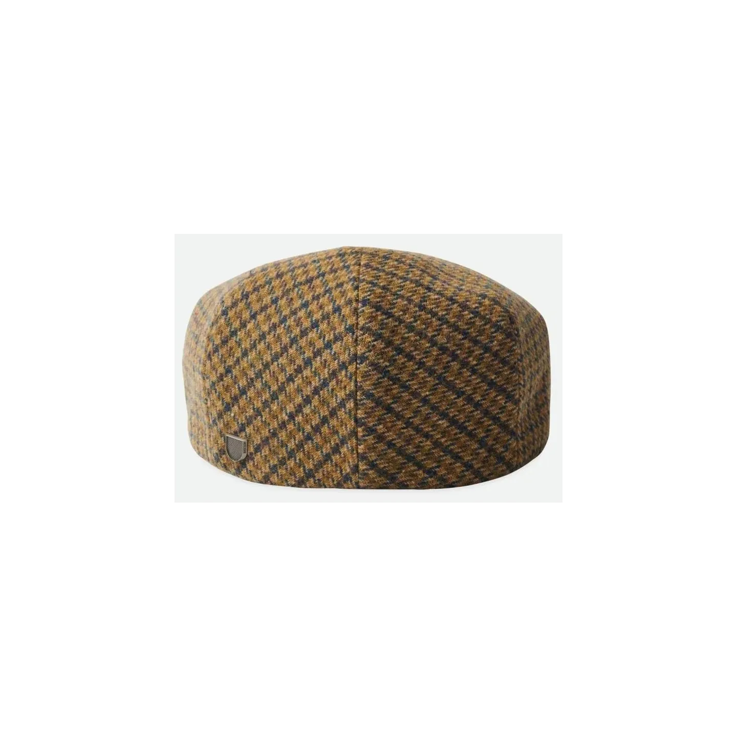 Casquette Hooligan Pieds de Poule Marron Olive - Brixton | Référence : 17279 | Chapellerie Traclet
