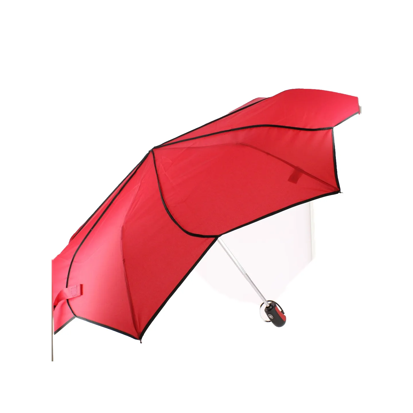 Women's Folding Sunflower Red Umbrella - Pierre Cardin Reference: 17050 | Traclet Hat Shop