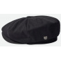 Black Cotton Brood Baggy Cap - Brixton