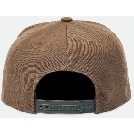Casquette Snapback Oath III Marron - Brixton