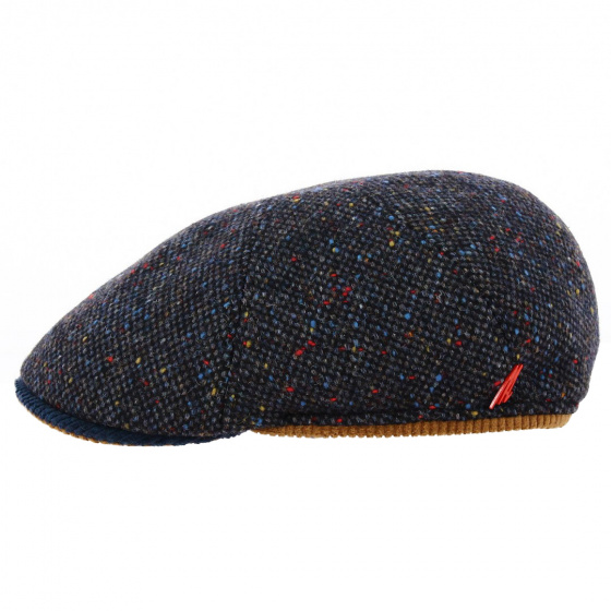 Casquette bec de canard Denis Laine Vierge Bleue - Marone