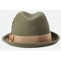 Trilby Hat Olive Green - Brixton