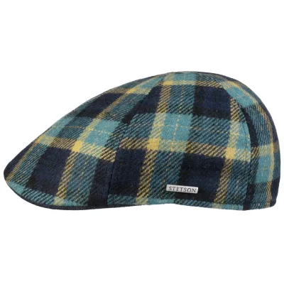Texas Check Ethno Wool Cap - Stetson Reference: 19135| Traclet Hat Shop