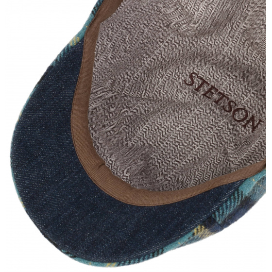 Texas Check Ethno Wool Cap - Stetson