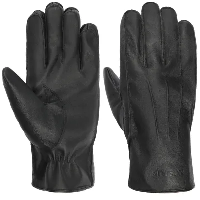 Gants Pig Nappa Cuir Noir - Stetson