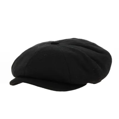 Hatteras Bristol Viscose Black Cap - Marone Reference: 19137 | Chapellerie Traclet