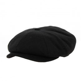 Hatteras Bristol Viscose Black Cap - Marone