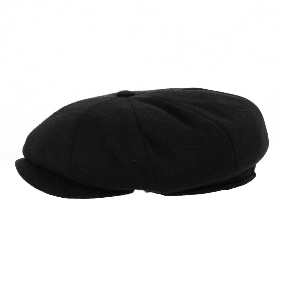 Casquette Hatteras Bristol Viscose Noir - Marone Casquette Hatteras Bristol Viscose Noir - Marone