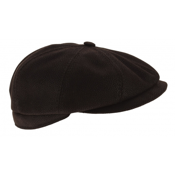 Brown Hatteras Cap - Marone