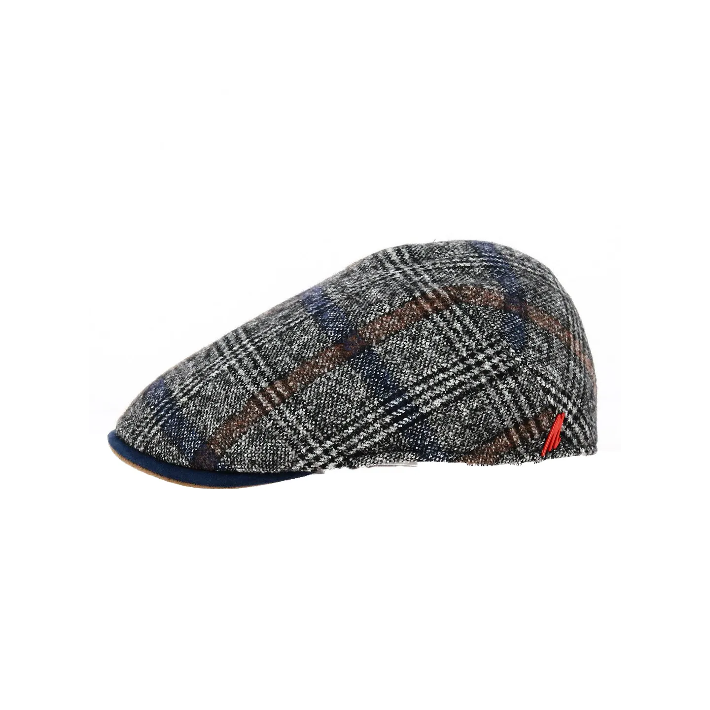 Casquette Plate Fernand Grise - Marone Reference : 19139 | Chapellerie Traclet